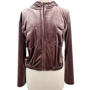 YOUNG FABULOUS & BROKE YFB Fritzy Velour Hoodie Medium